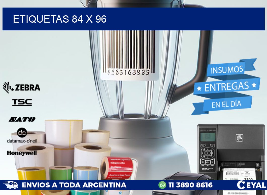 ETIQUETAS 84 x 96