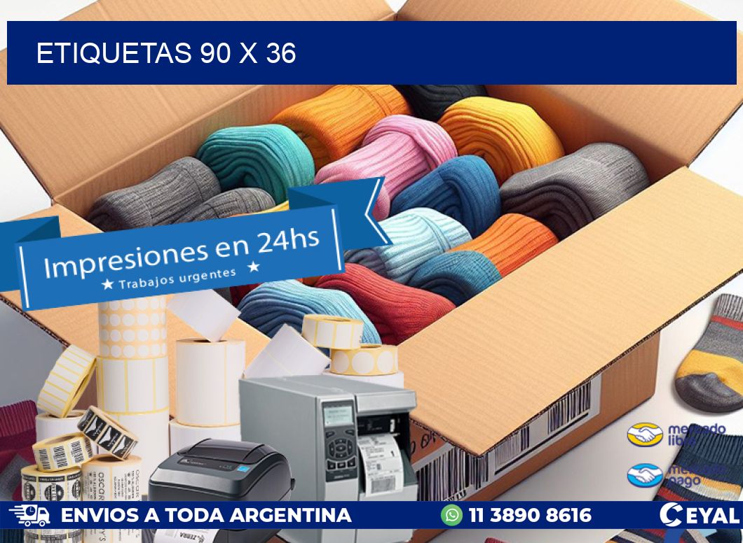 ETIQUETAS 90 x 36