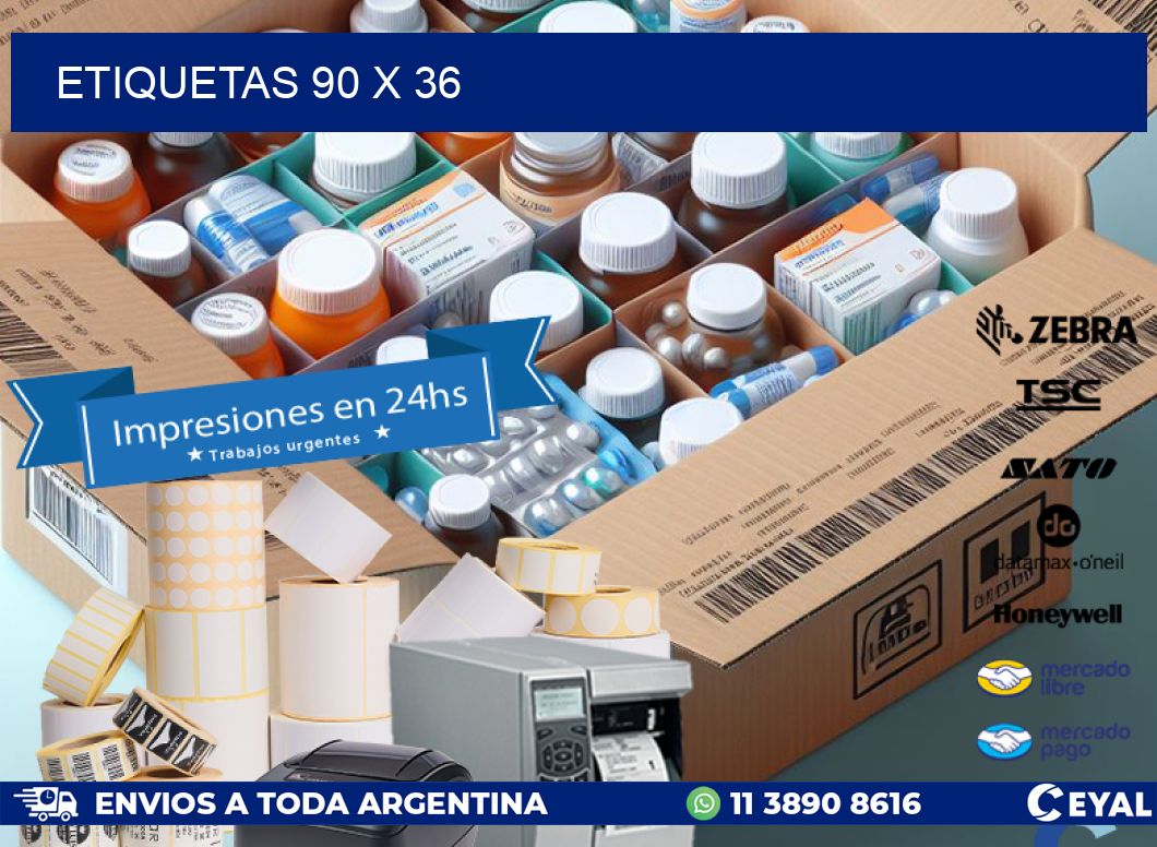 ETIQUETAS 90 x 36