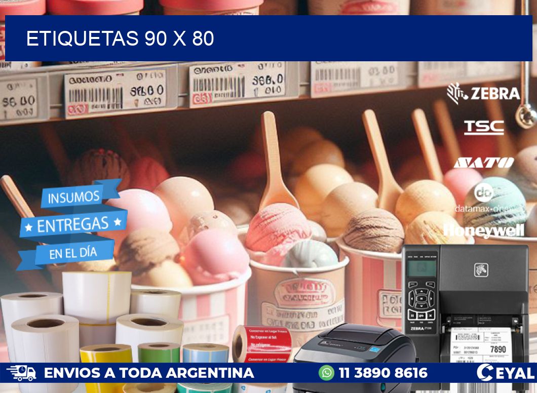 ETIQUETAS 90 x 80