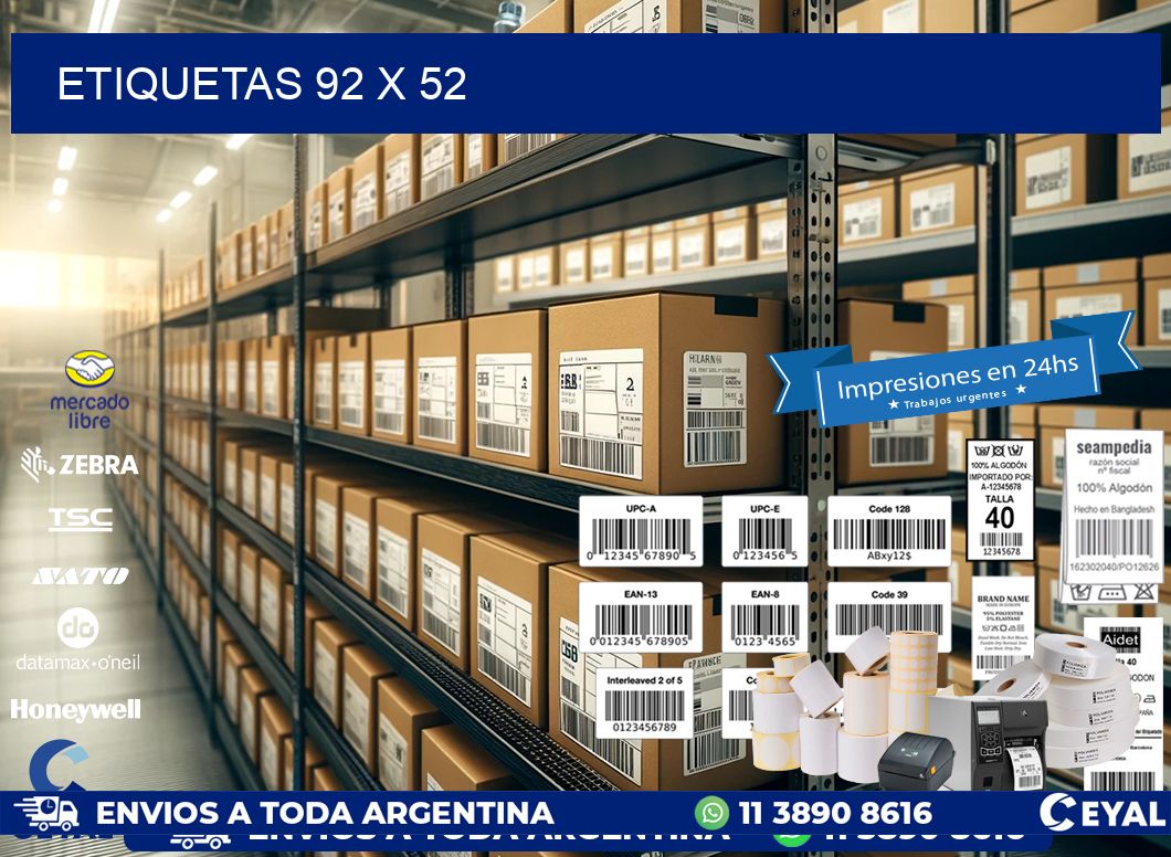 ETIQUETAS 92 x 52
