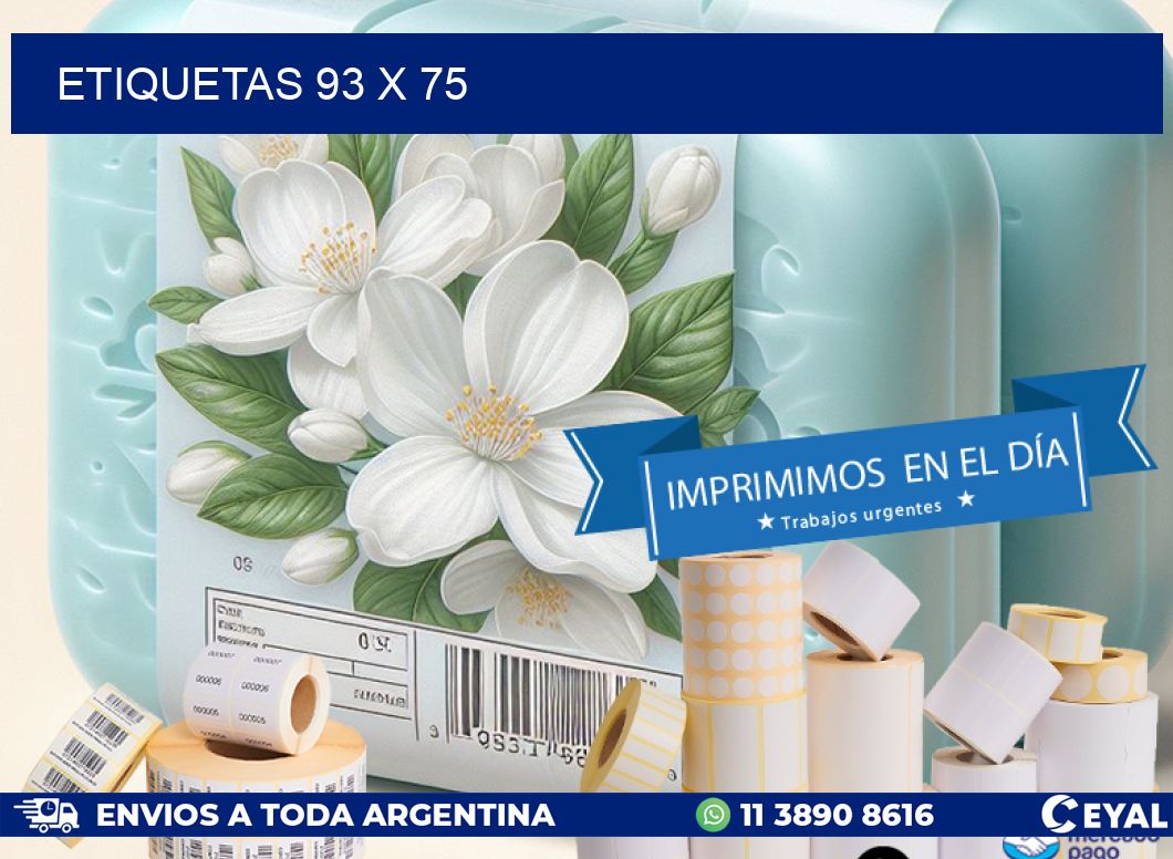 ETIQUETAS 93 x 75