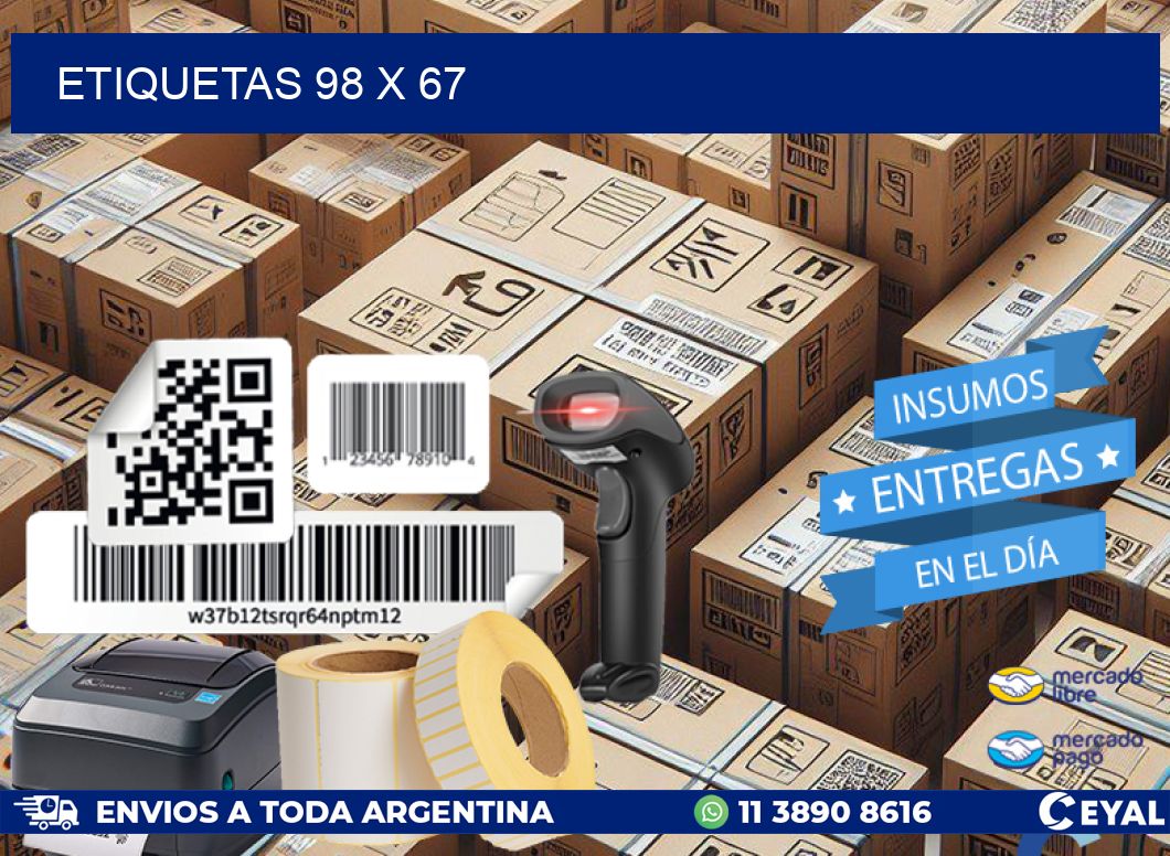 ETIQUETAS 98 x 67