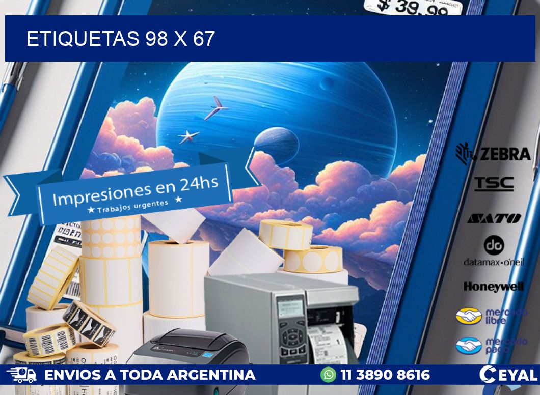 ETIQUETAS 98 x 67