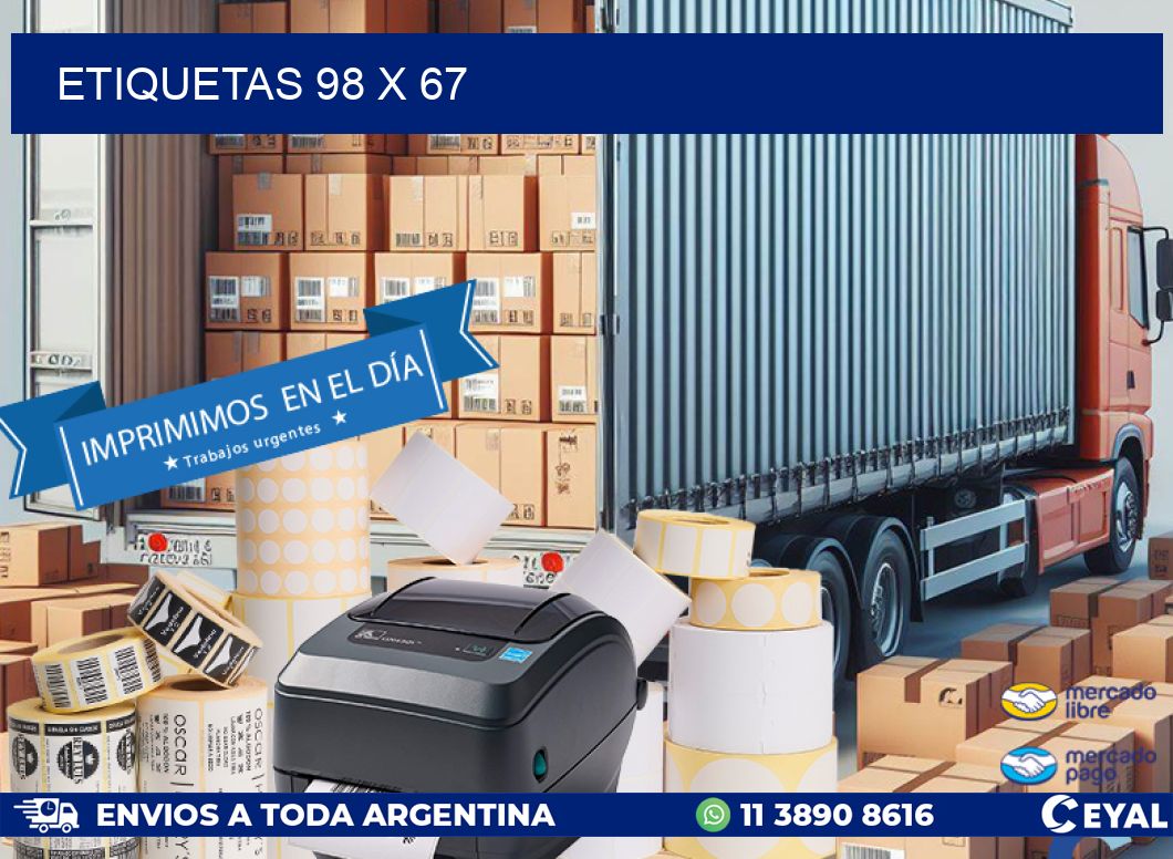 ETIQUETAS 98 x 67