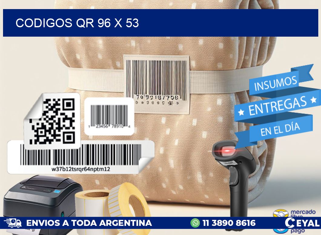 CODIGOS QR 96 x 53