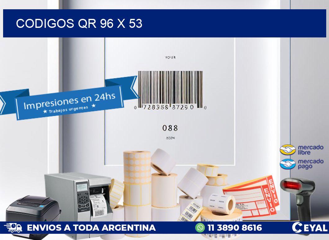 CODIGOS QR 96 x 53