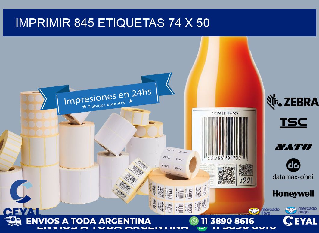 IMPRIMIR 845 ETIQUETAS 74 x 50