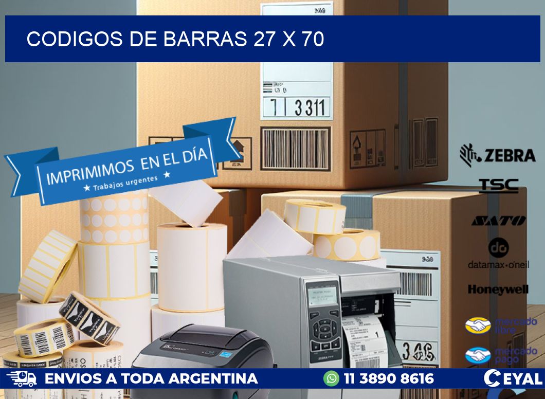 codigos de barras 27 x 70