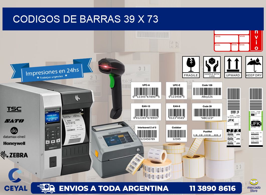 codigos de barras 39 x 73