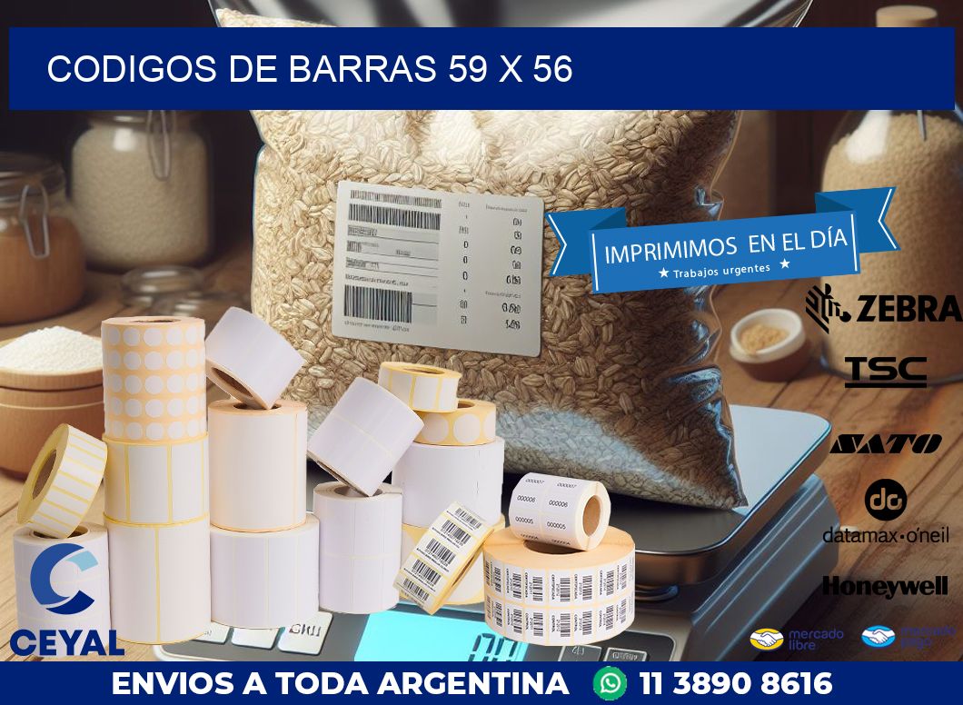 codigos de barras 59 x 56