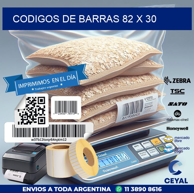 codigos de barras 82 x 30