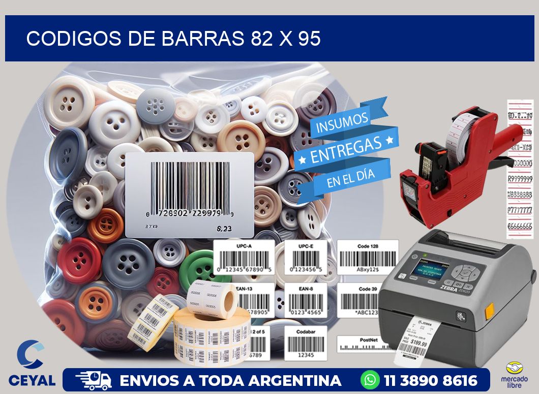 codigos de barras 82 x 95