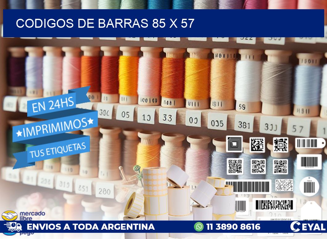 codigos de barras 85 x 57