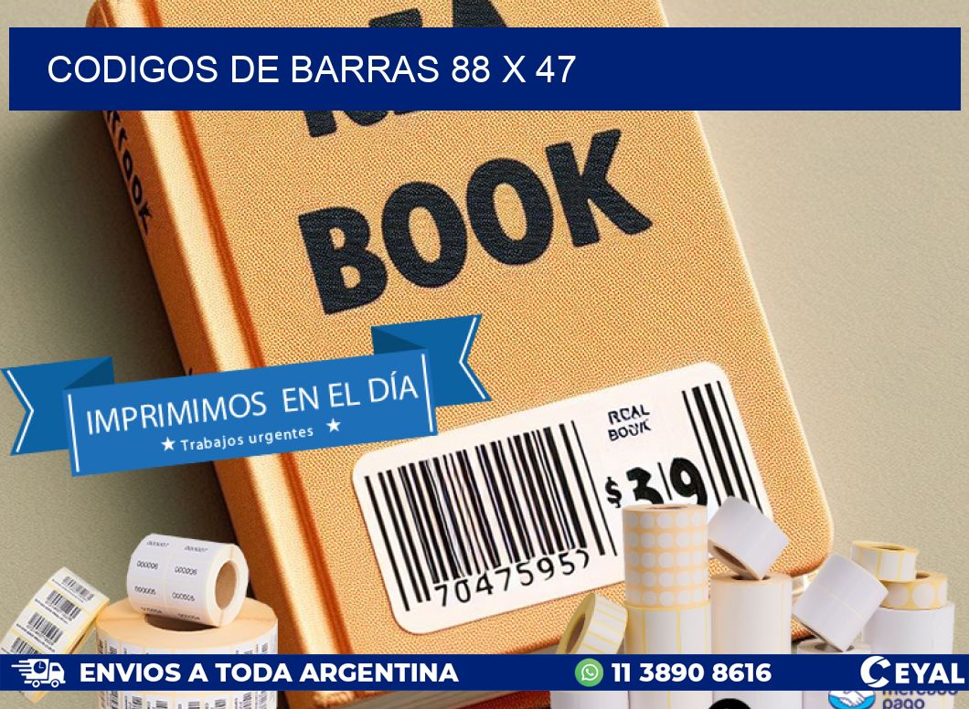 codigos de barras 88 x 47