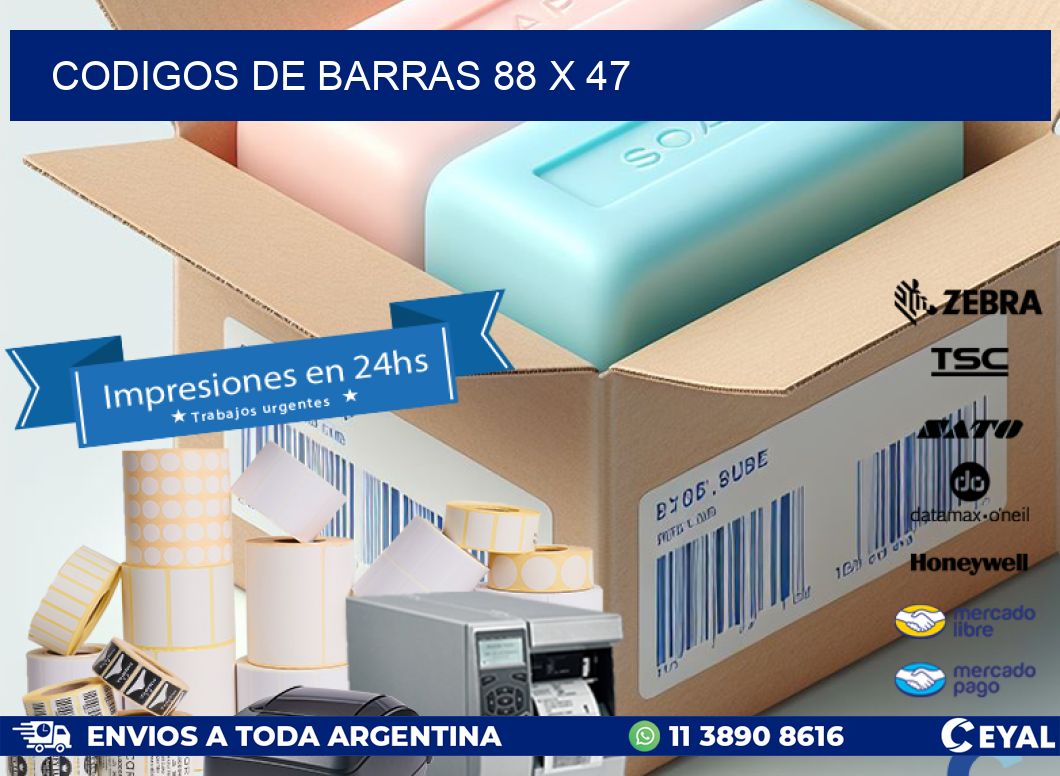 codigos de barras 88 x 47