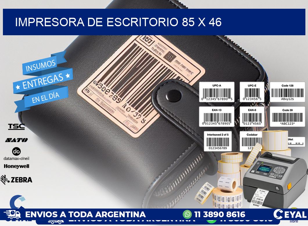 impresora de escritorio 85 x 46
