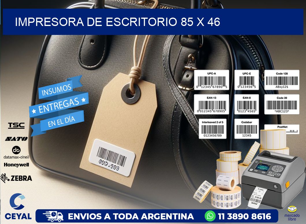 impresora de escritorio 85 x 46