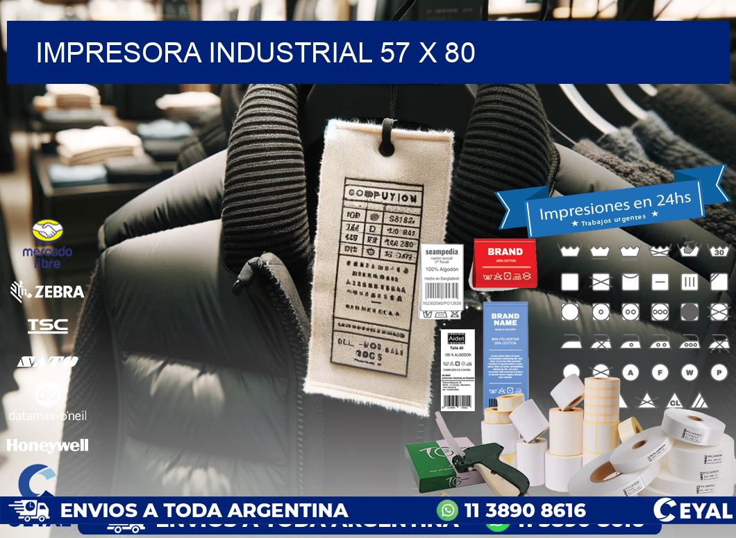 impresora industrial 57 x 80