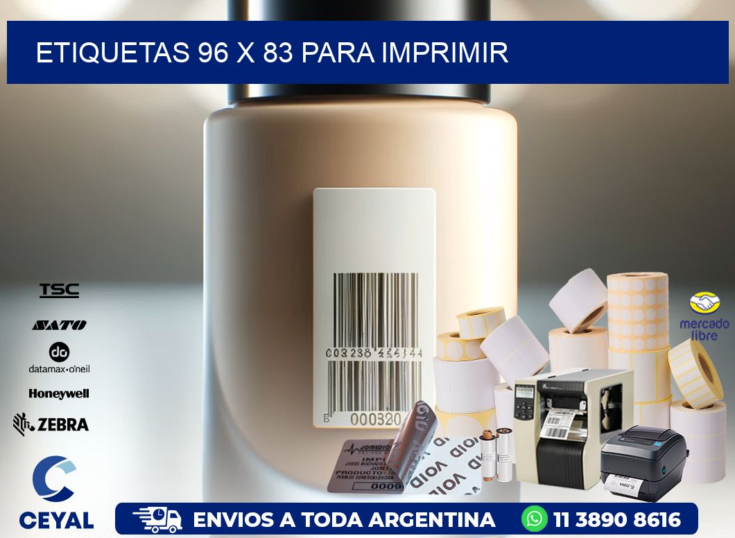 ETIQUETAS 96 x 83 PARA IMPRIMIR