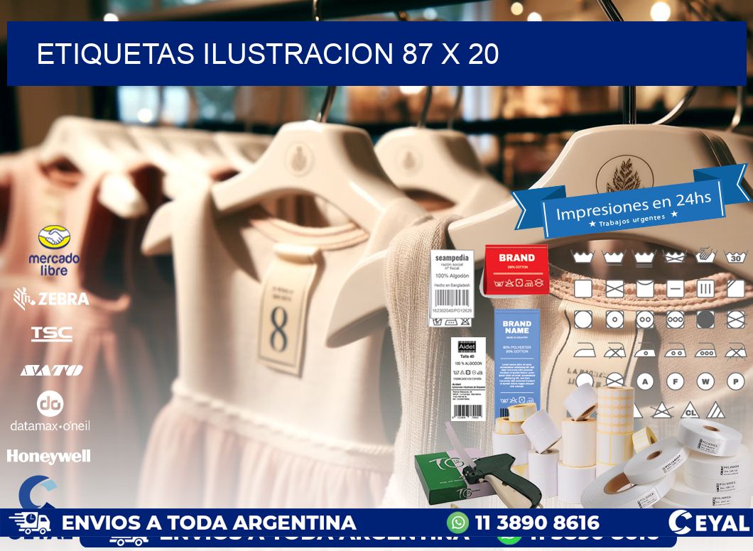 etiquetas ilustracion 87 x 20