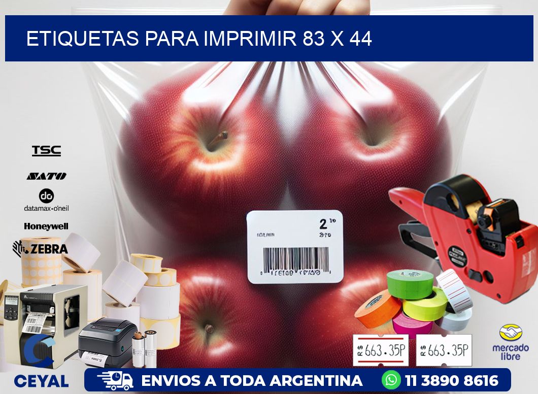 etiquetas para imprimir 83 x 44