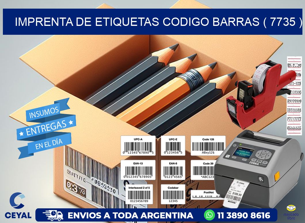 imprenta de etiquetas codigo barras ( 7735 )