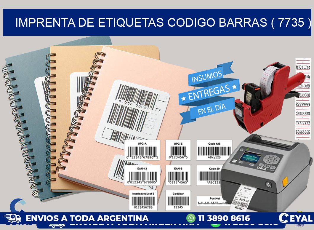 imprenta de etiquetas codigo barras ( 7735 )