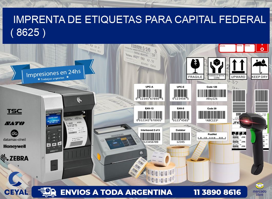 imprenta de etiquetas para capital federal  ( 8625 )