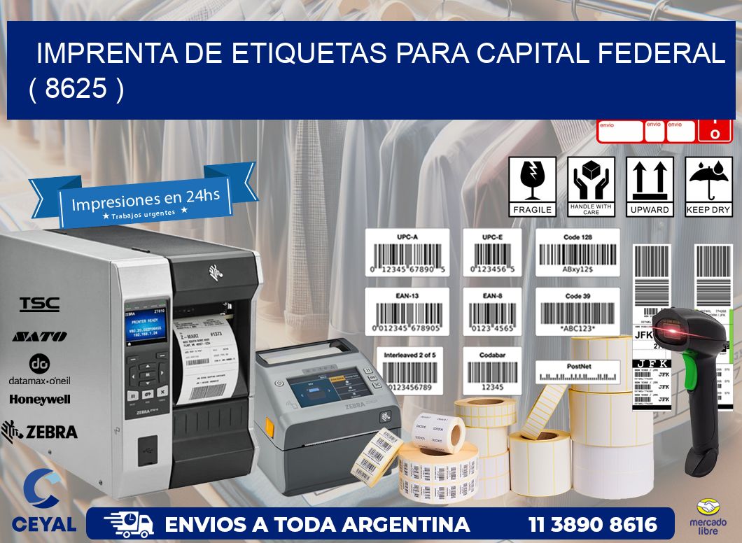 imprenta de etiquetas para capital federal  ( 8625 )