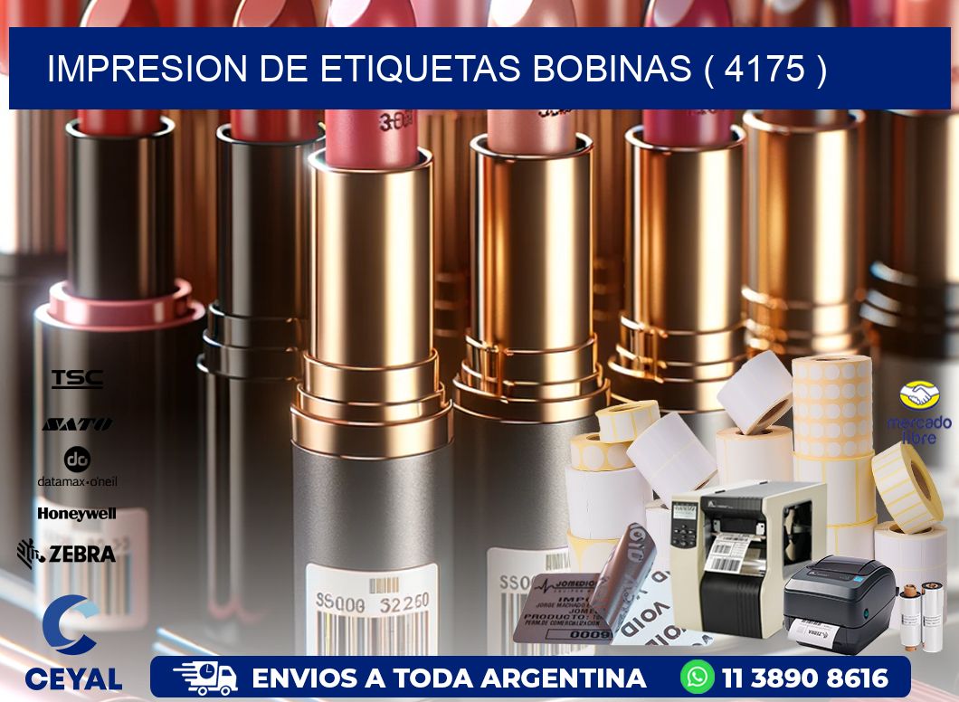 impresion de etiquetas bobinas ( 4175 )