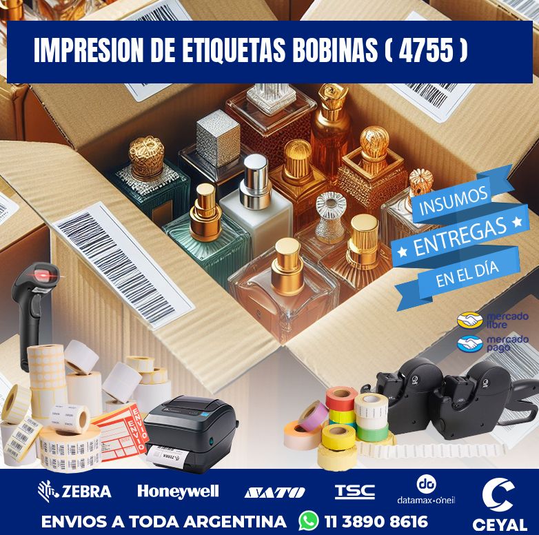impresion de etiquetas bobinas ( 4755 )
