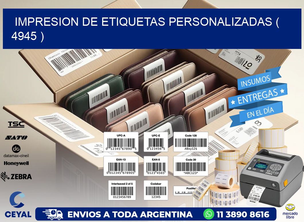 impresion de etiquetas personalizadas ( 4945 )