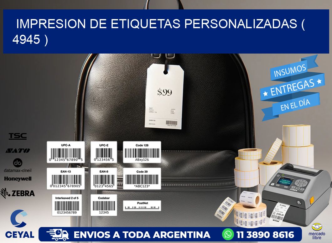 impresion de etiquetas personalizadas ( 4945 )