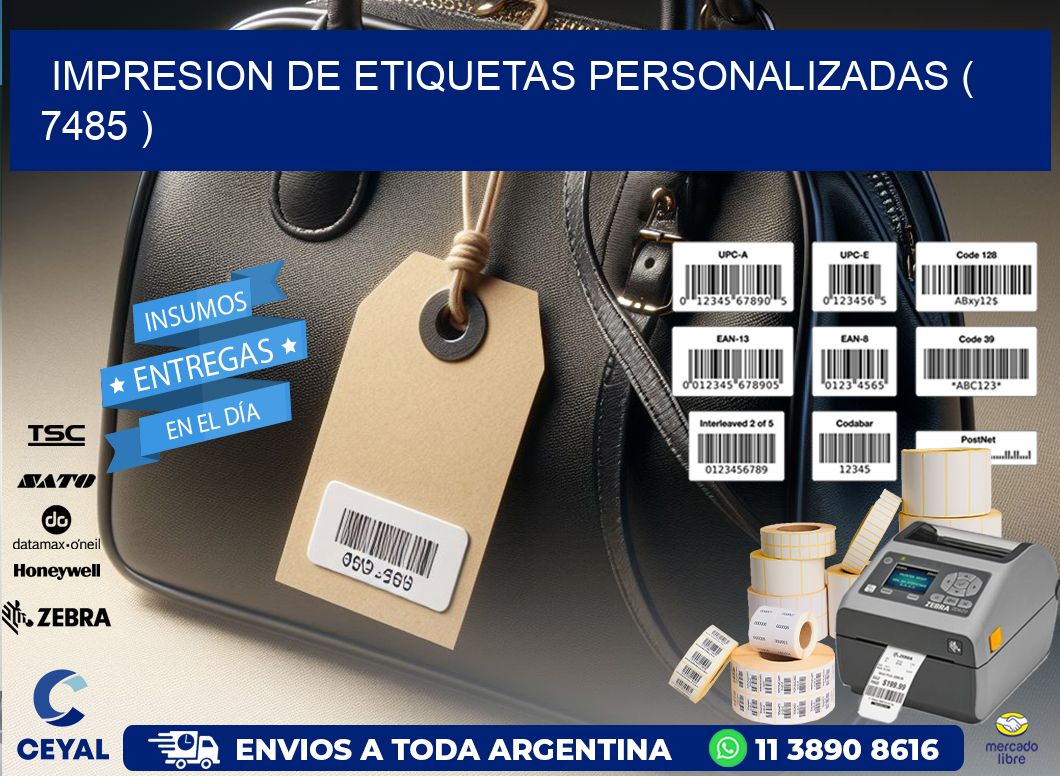 impresion de etiquetas personalizadas ( 7485 )