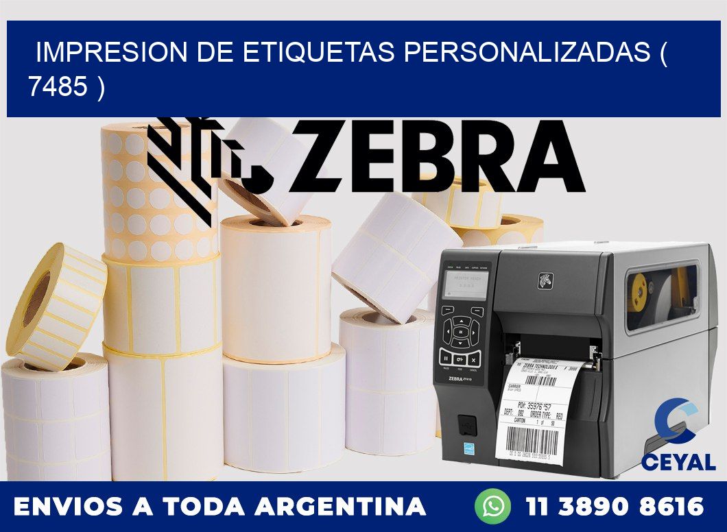 impresion de etiquetas personalizadas ( 7485 )