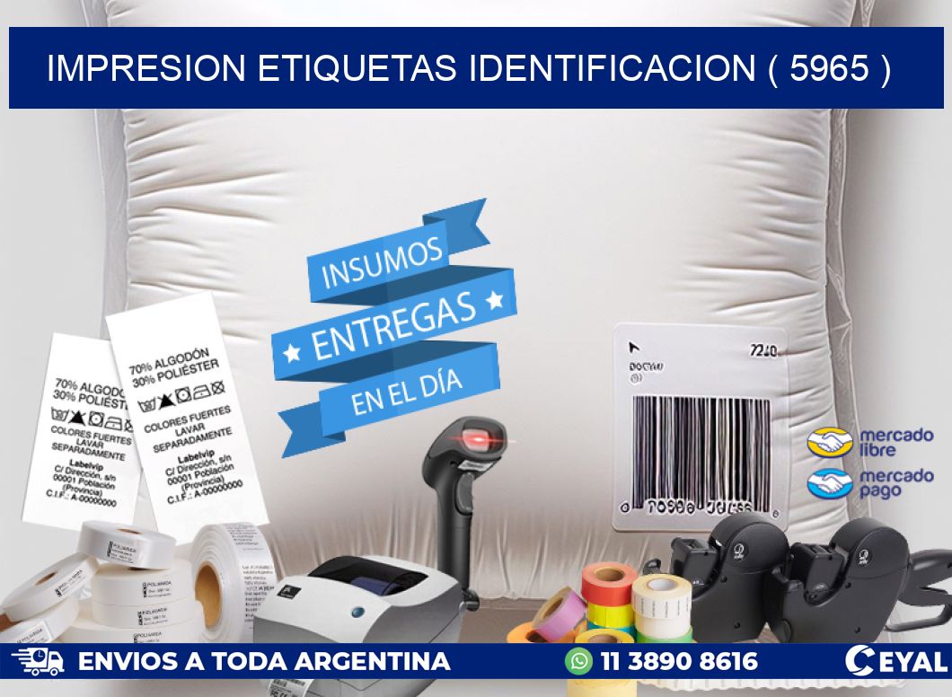 impresion etiquetas identificacion ( 5965 )