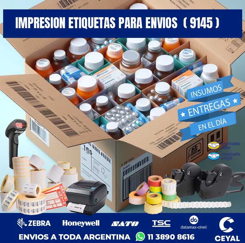impresion etiquetas para envios ( 9145 )