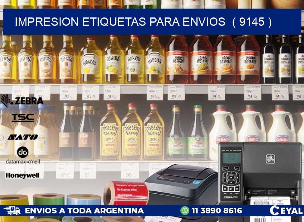 impresion etiquetas para envios ( 9145 )