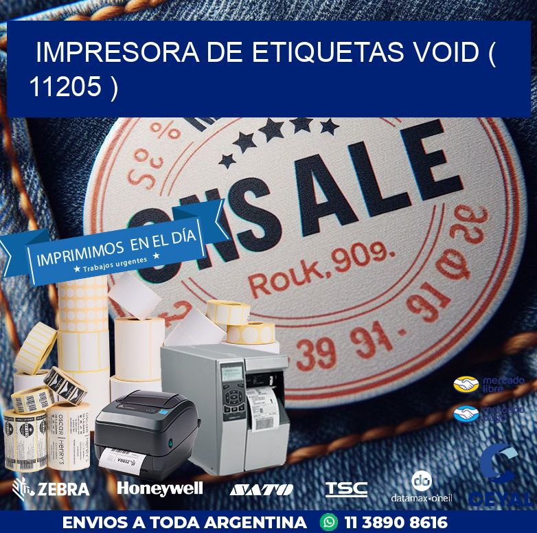 impresora de etiquetas VOID ( 11205 )
