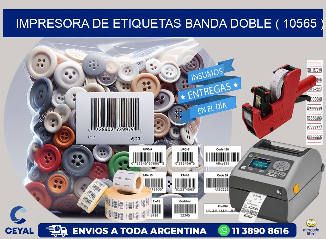 impresora de etiquetas banda doble ( 10565 )