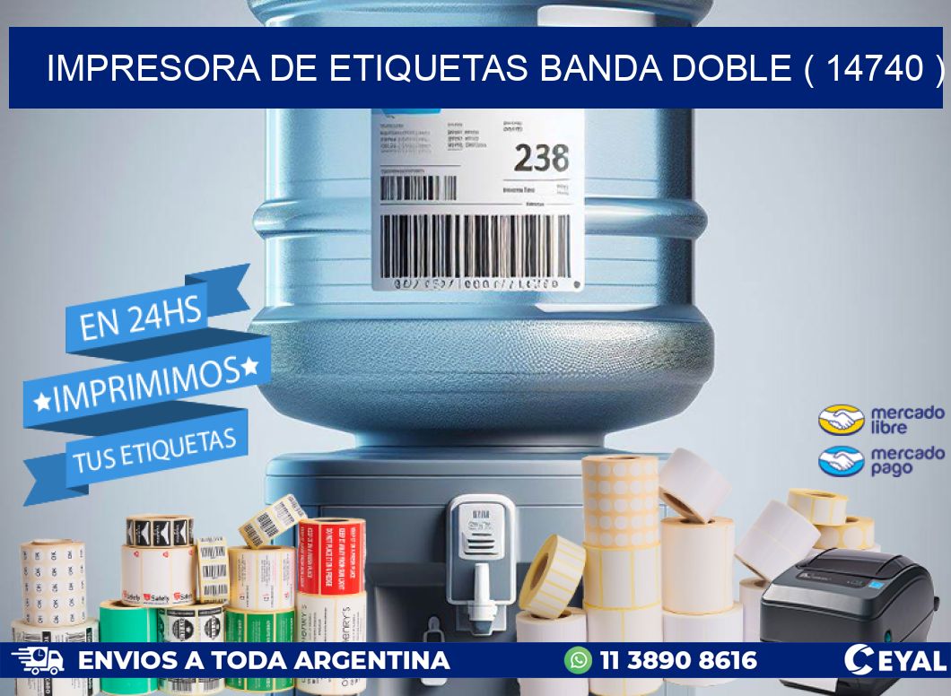 impresora de etiquetas banda doble ( 14740 )