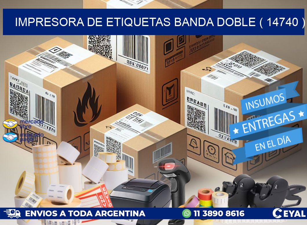 impresora de etiquetas banda doble ( 14740 )