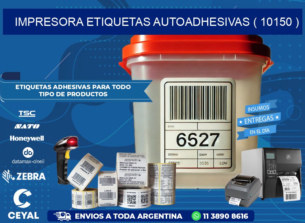 impresora etiquetas autoadhesivas ( 10150 )