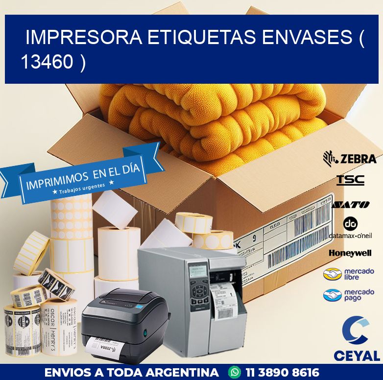 impresora etiquetas envases ( 13460 )