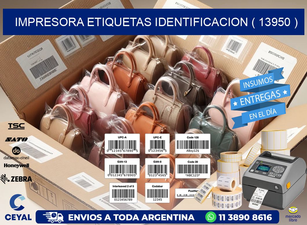 impresora etiquetas identificacion ( 13950 )