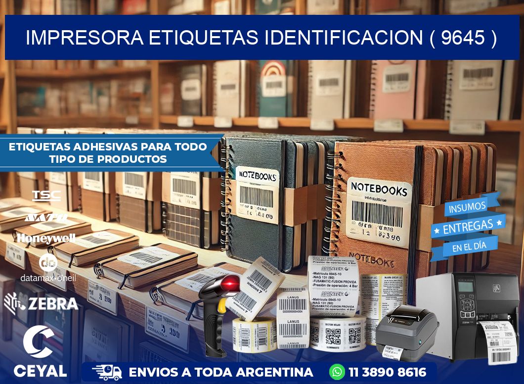 impresora etiquetas identificacion ( 9645 )