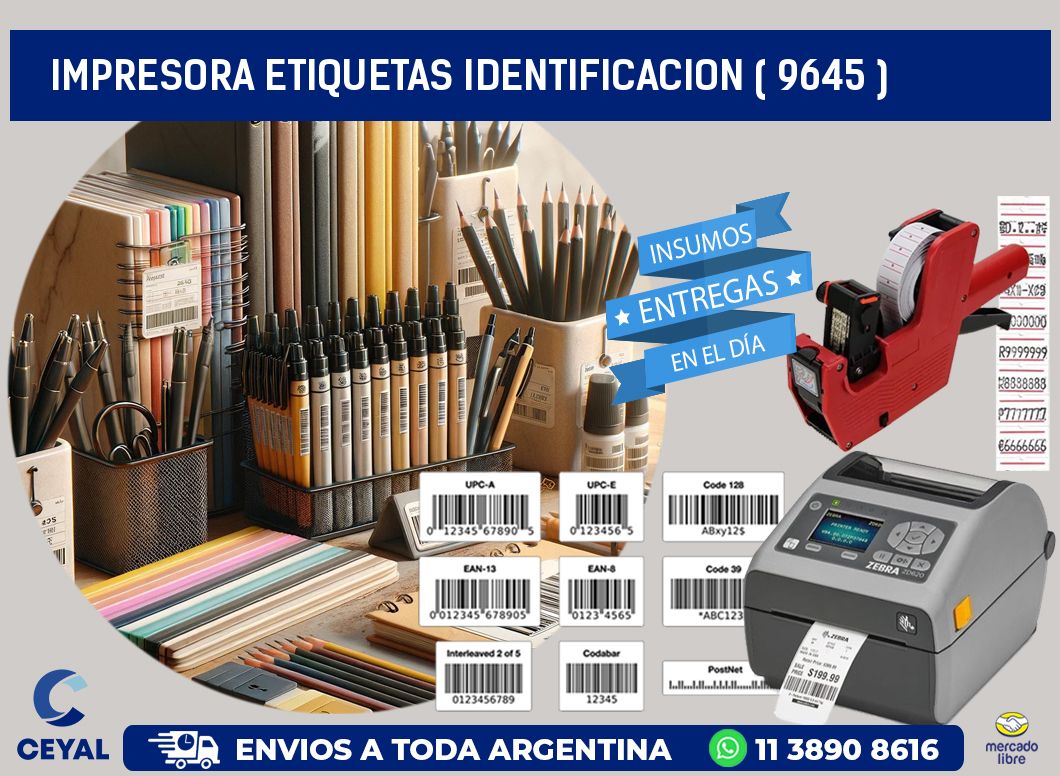 impresora etiquetas identificacion ( 9645 )
