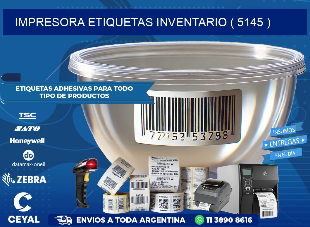 impresora etiquetas inventario ( 5145 )