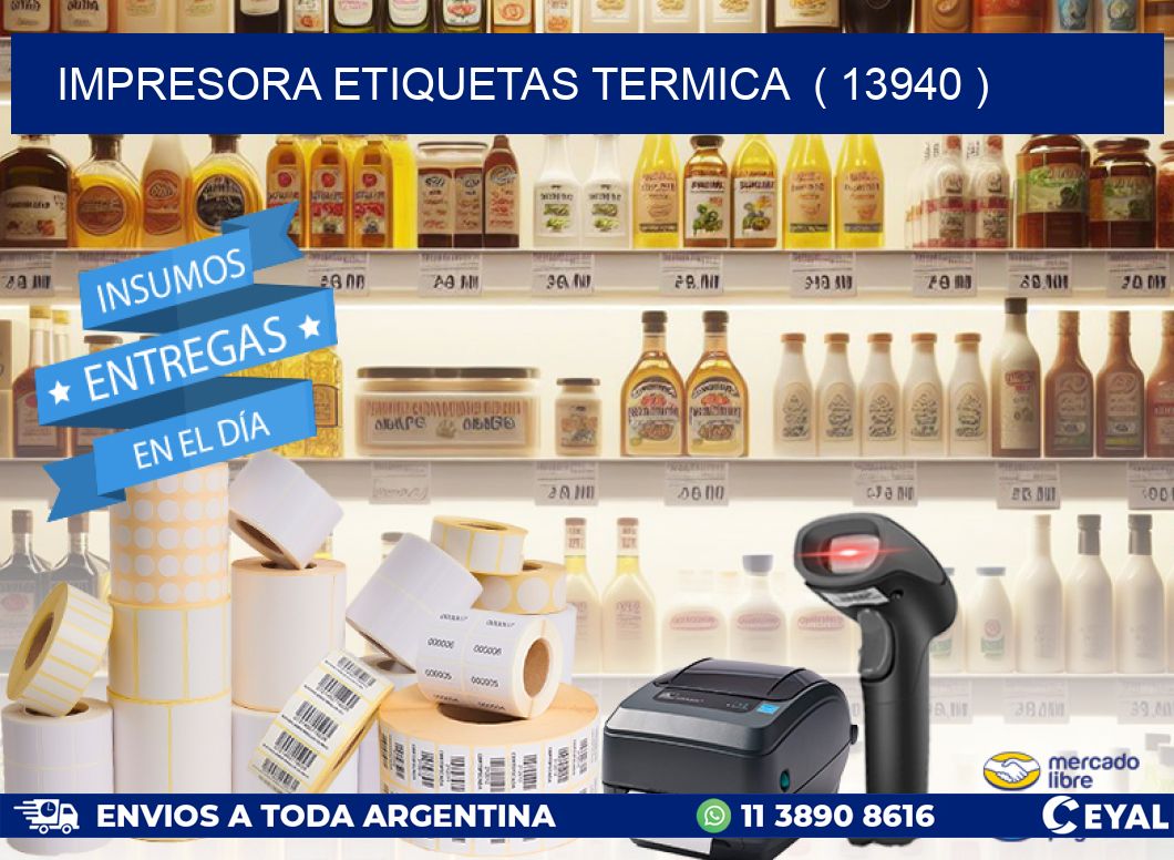 impresora etiquetas termica  ( 13940 )
